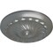 Ekena Millwork Flower Spiral Ceiling Medallion (Fits Canopies up to 2"), Hand-Painted Silver, 12 1/4"OD x 2 1/4"P CM12FLSLS - alternate 6